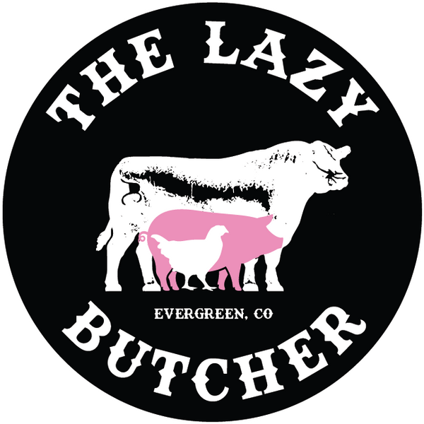 The Lazy Butcher logo